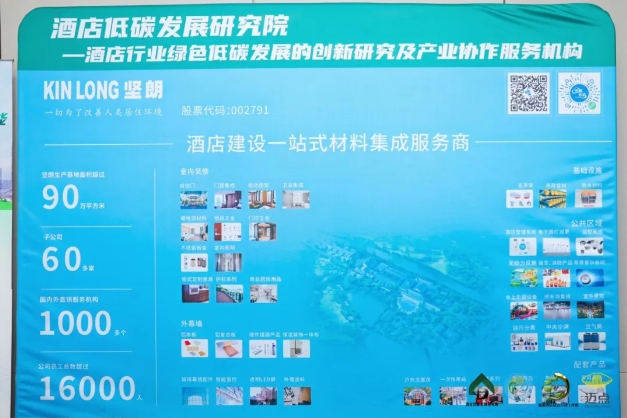 堅朗榮獲“酒店低碳配套服務商”和“酒店低碳產品企業(yè)”稱號